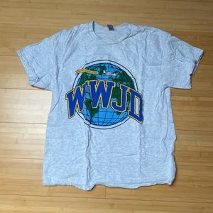 WWJD He Would Love First World Tee Shirt